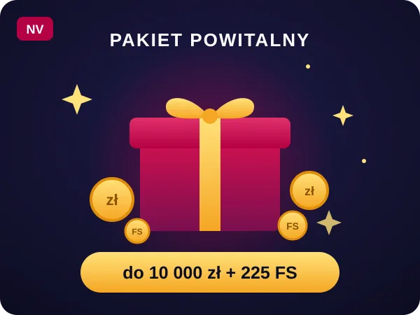 NV Casino – bonus powitalny