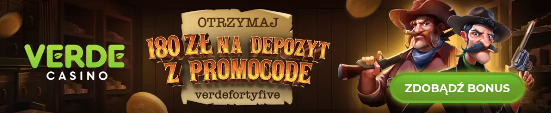 Verde Casino – kod promocyjny